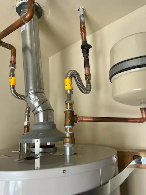 Water heater installation and plumbing repair in Upper Montvale